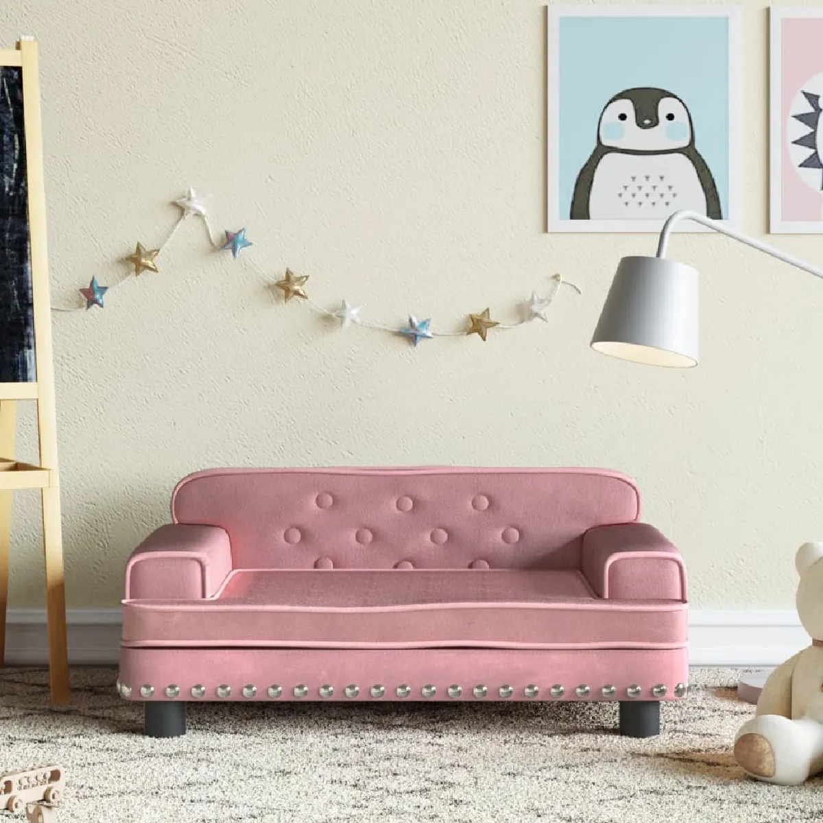 vidaXL Canapé enfants 70x45x30 cm - vue 3