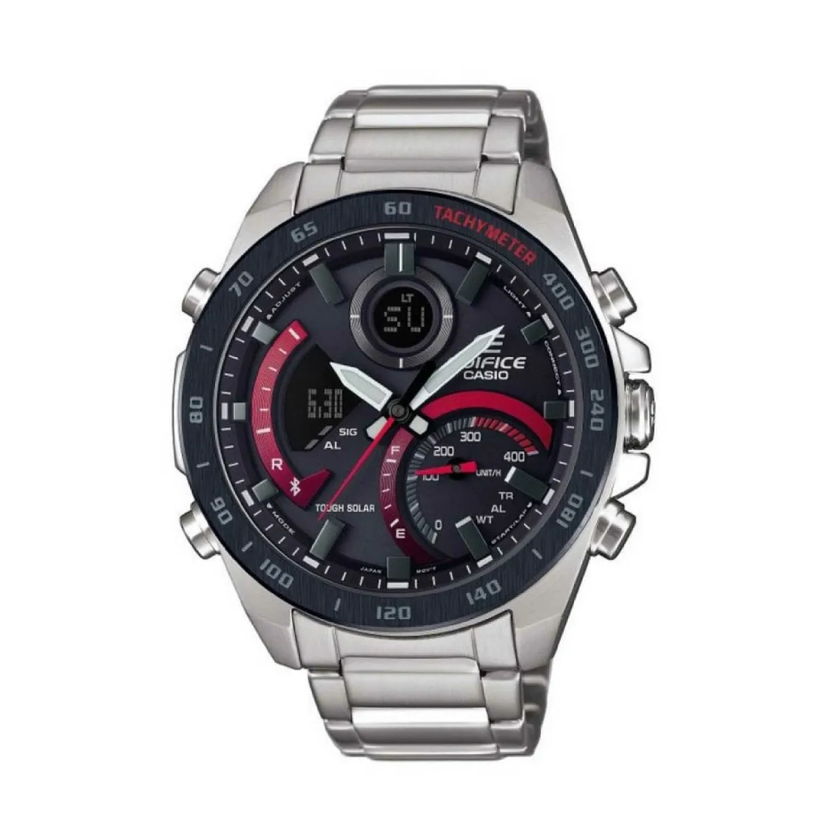 Homme Casio Edifice ECB-900DB-1AER - Bracelet Acier Néobrite Argent