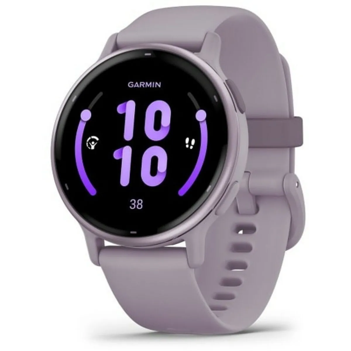 Montre connectée Mixte Garmin VÍVOACTIVE® 5 010-02862-13 - Bracelet silicone violet
