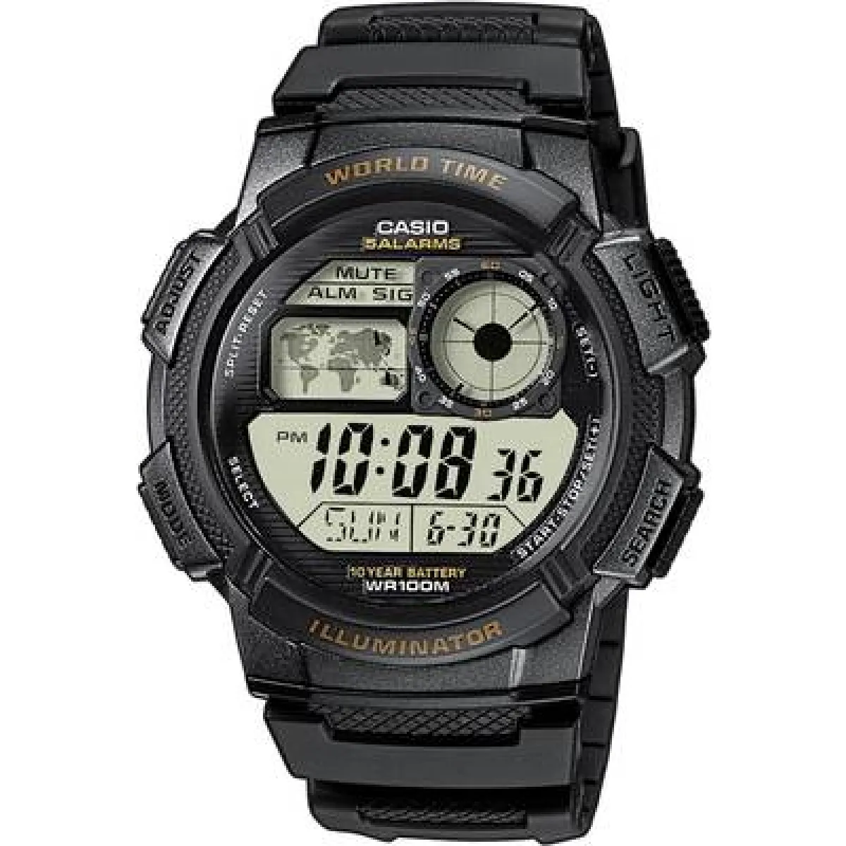 Montre homme casio collection AE 1AVEF - vue 2