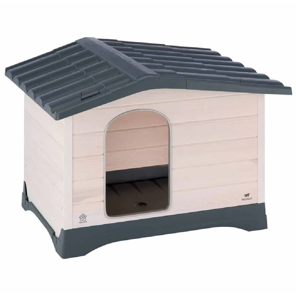 Ferplast Niche Lodge 70 - Bois et plastique Ferplast Niche Lodge 70 - Bois et plastique