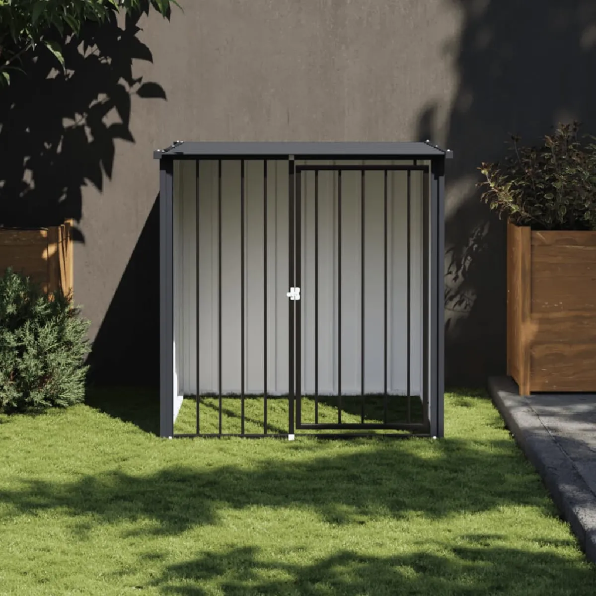 vidaXL Niche pour chien avec toit 131x101x102 cm - vue 3