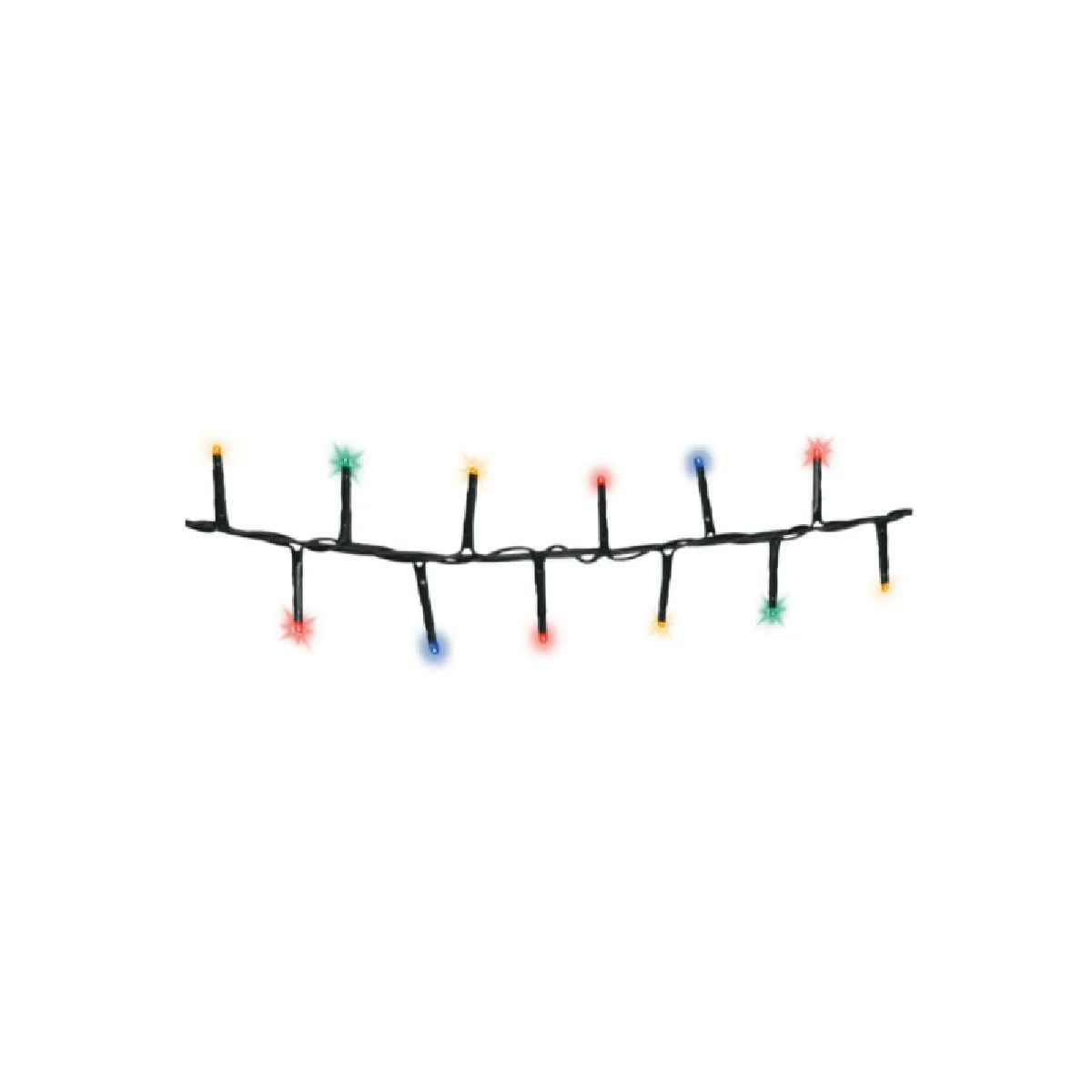 Edm Blanc Guirlande Lumineuse Noël - Multicolore