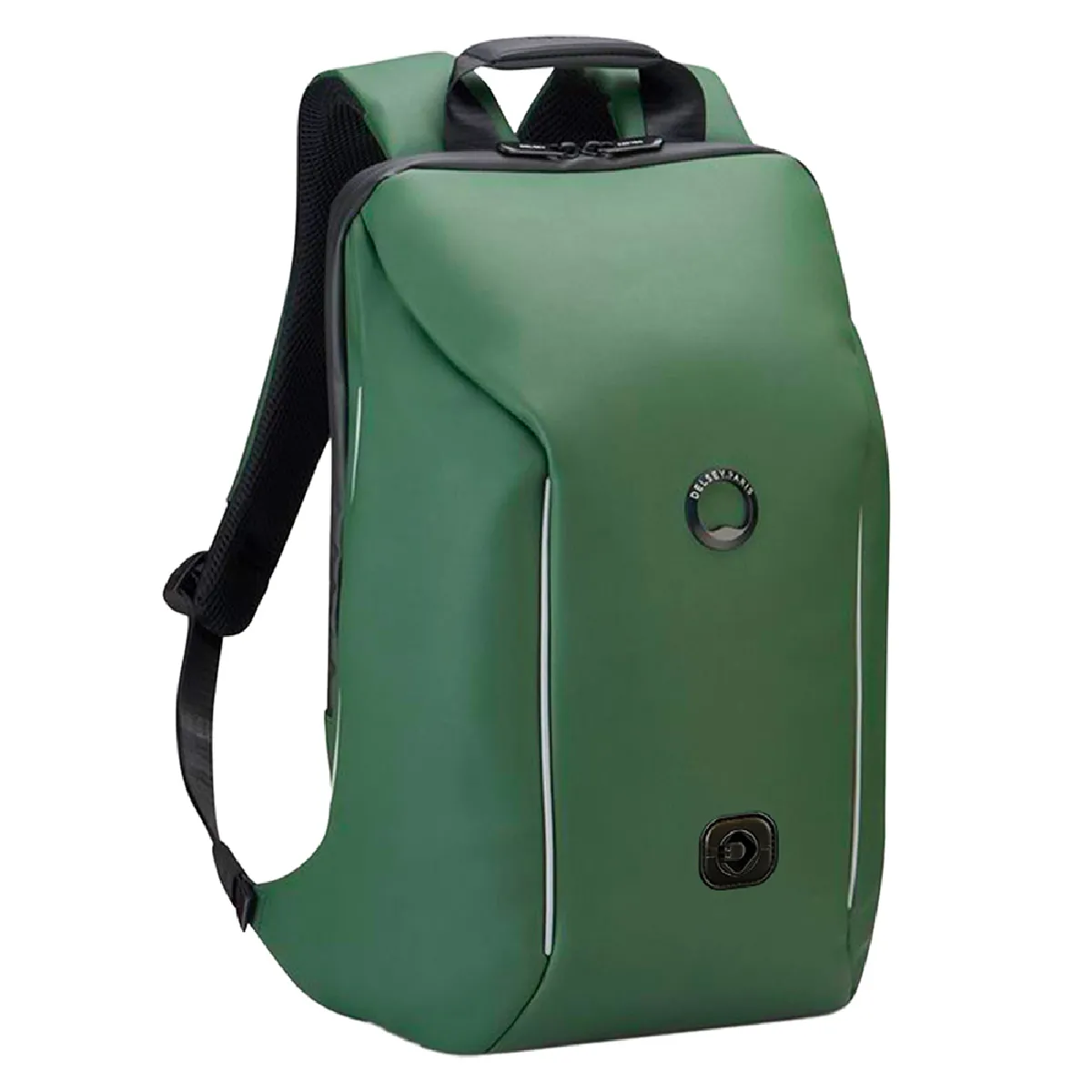 Autres Temps Delsey Securain Sac à Dos Vert Vélo Sacoche