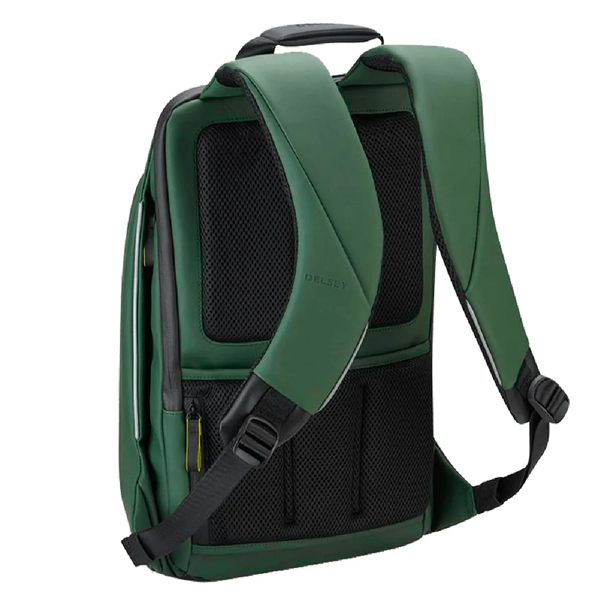 Autres Temps Delsey Securain Sac à Dos Vert Vélo Sacoche