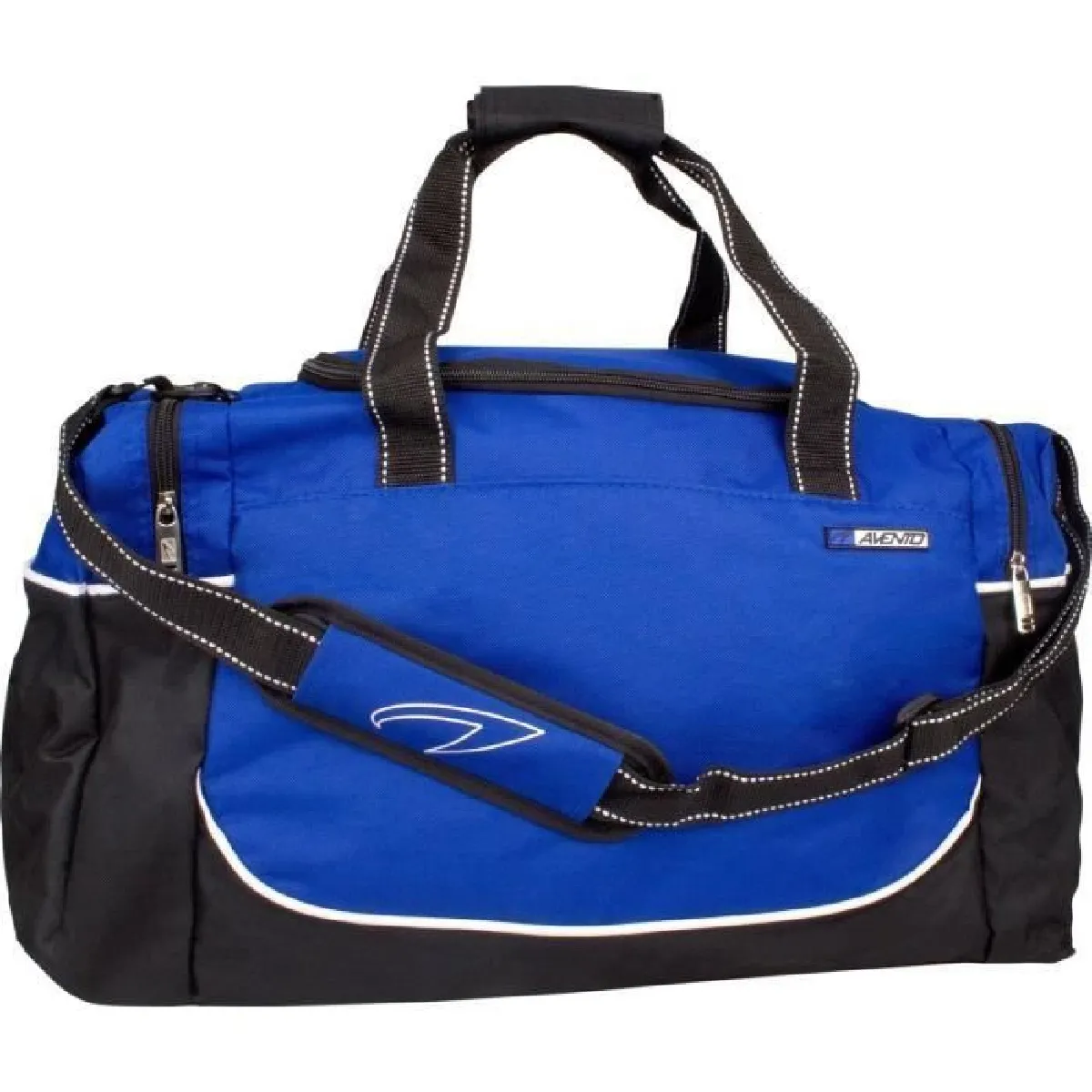 AVENTO  Sac de sport L Noir/Bleu cobalt 50TE