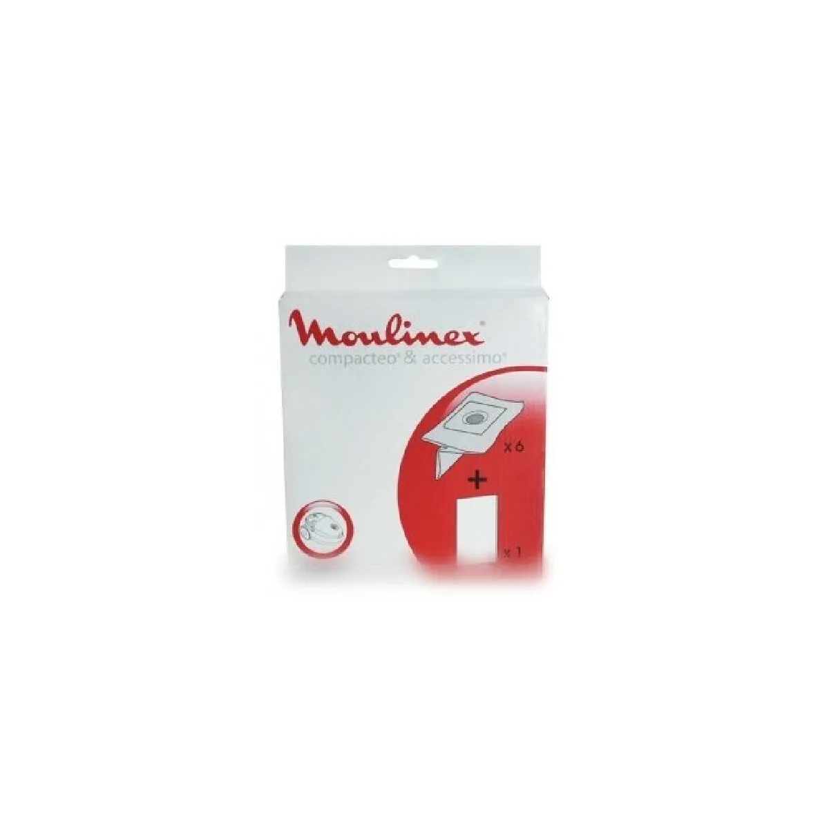 Moulinex Sachet de sacs aspirateur 6+1