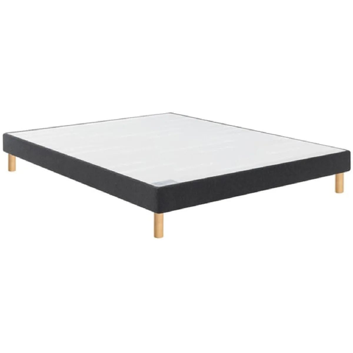 Bultex sommier ferme à lattes - Gris foncé Bultex sommier ferme à lattes - Gris foncé
