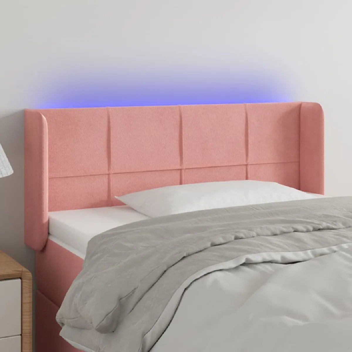 vidaXL Tête de lit à LED 103 cm