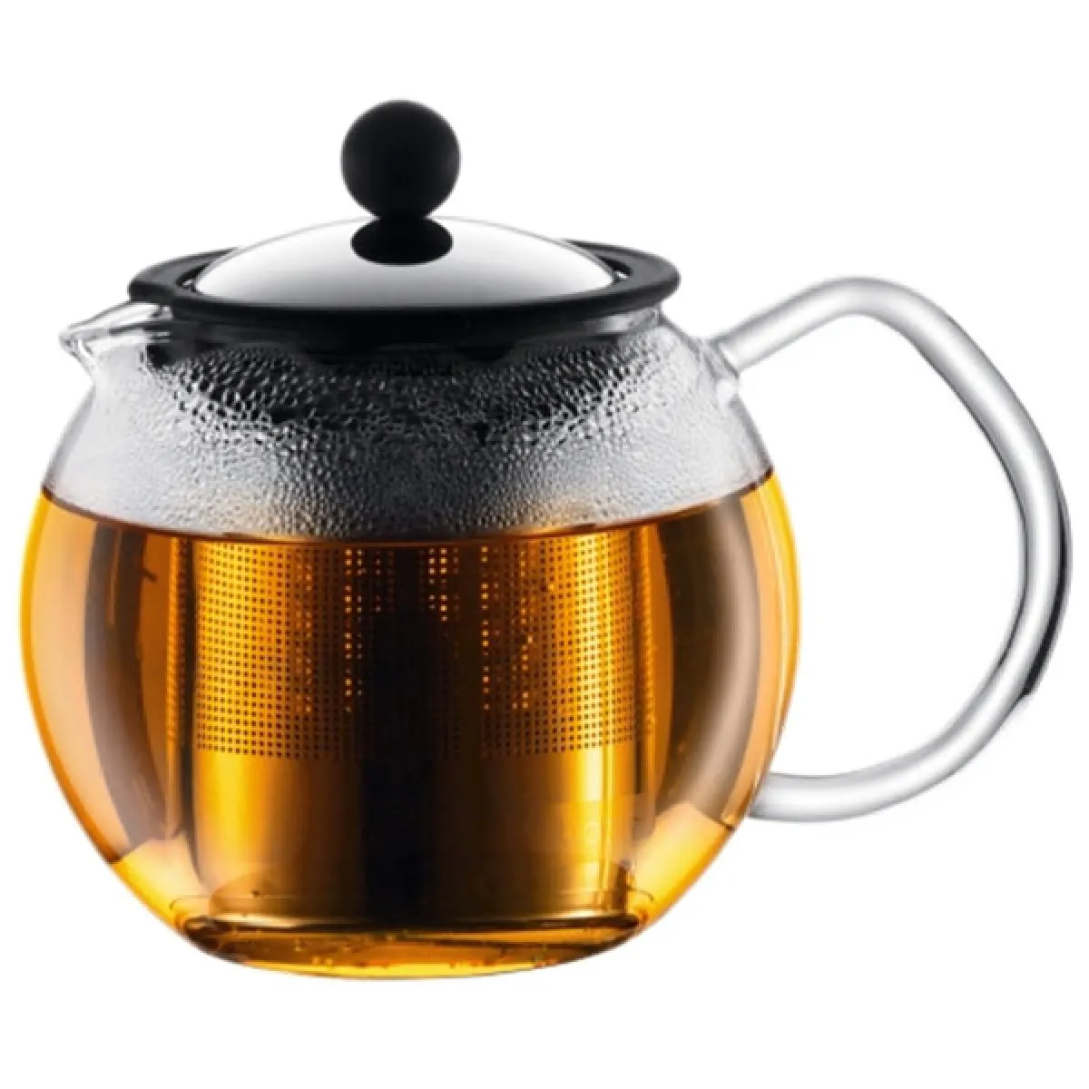 Théière BODUM Assam – 0,5L, Verre, Filtre Inox, Piston - vue 3