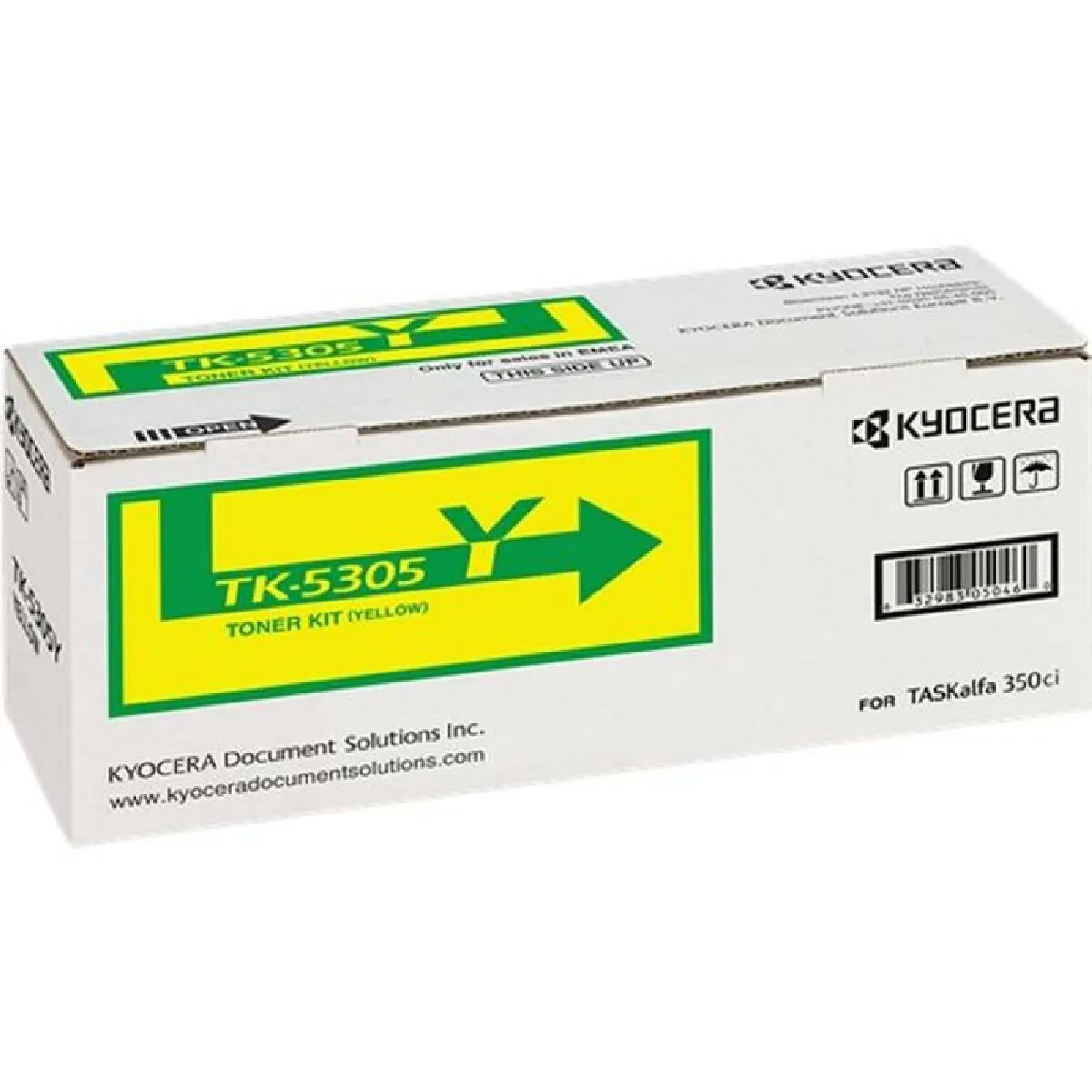 Kyocera Orignal TK Toner jaune 6.000 Pages 1T02VMANL0 pour TASKalfa 350ci - vue 2