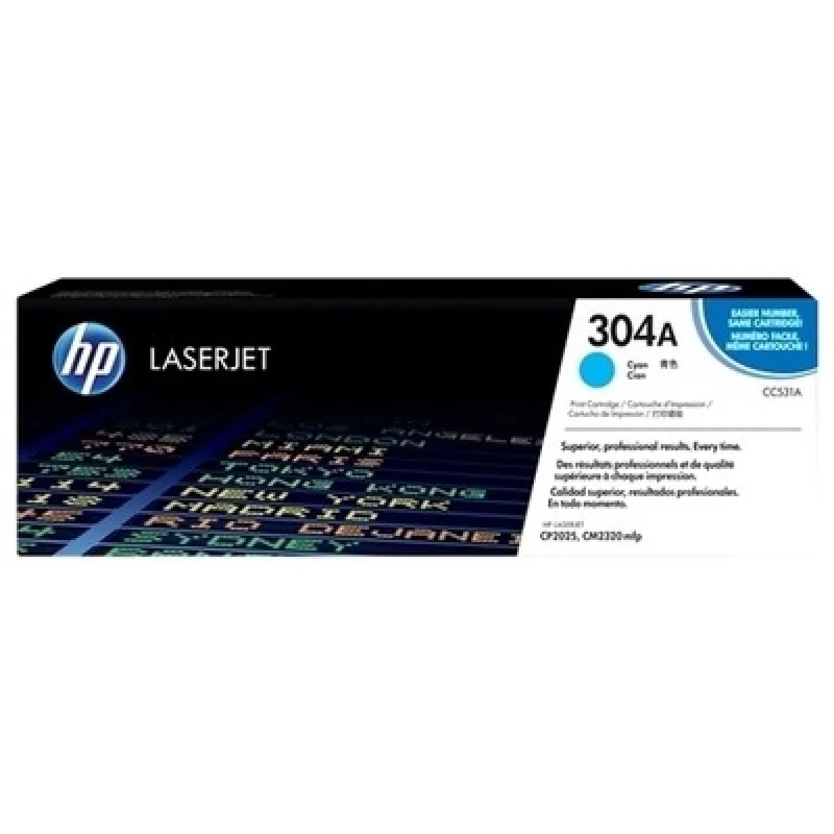 Toner HP 304A - CC531A cyan