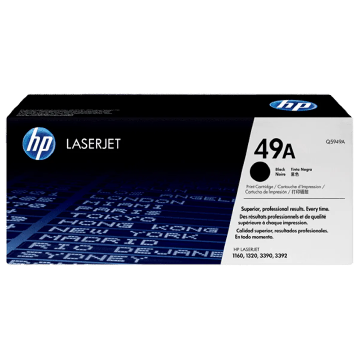 Toner imprimante laser noir HP 49A - Q5949A
