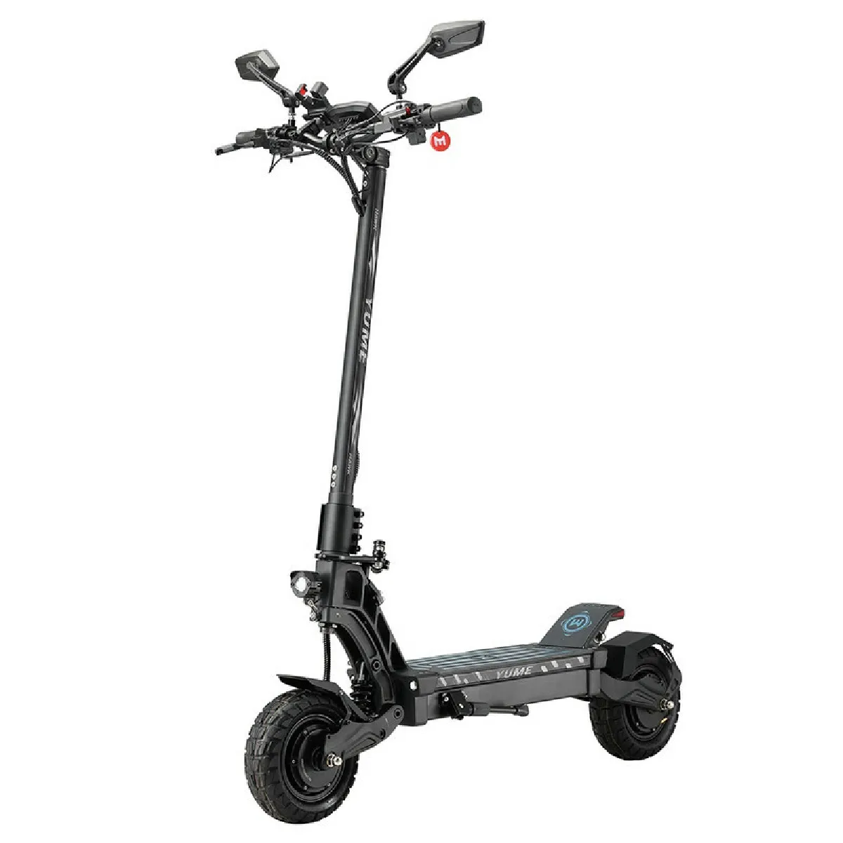 Cadre De Trottinette électrique Geofought E5A – Alliage Alu – 10 Pouces – Pliant – Noir