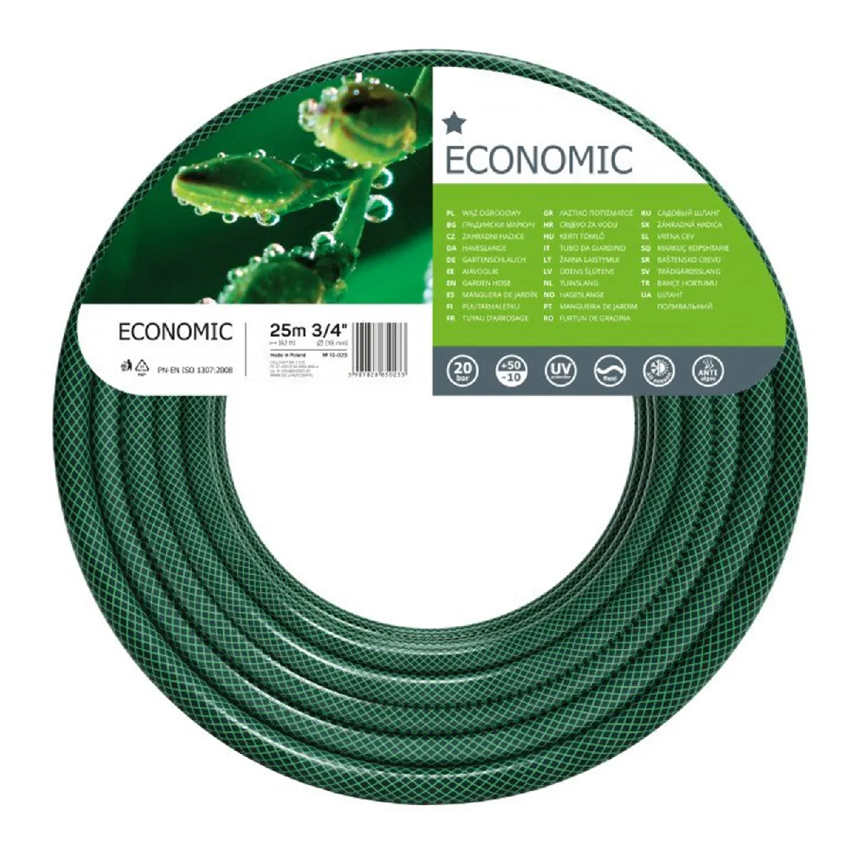 Générique Cellfast Economic Tuyau D'arrosage 3/4" 25M