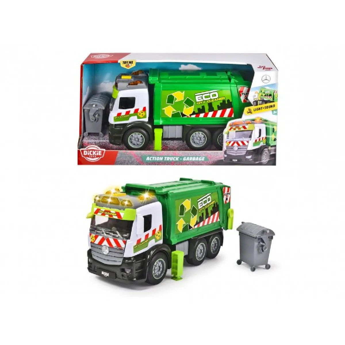 Non Communiqué Dickie Toys Modèle Réduit De Camion Mercedes Benz Modèle Fini Modèle Réduit De Camion - Image 3