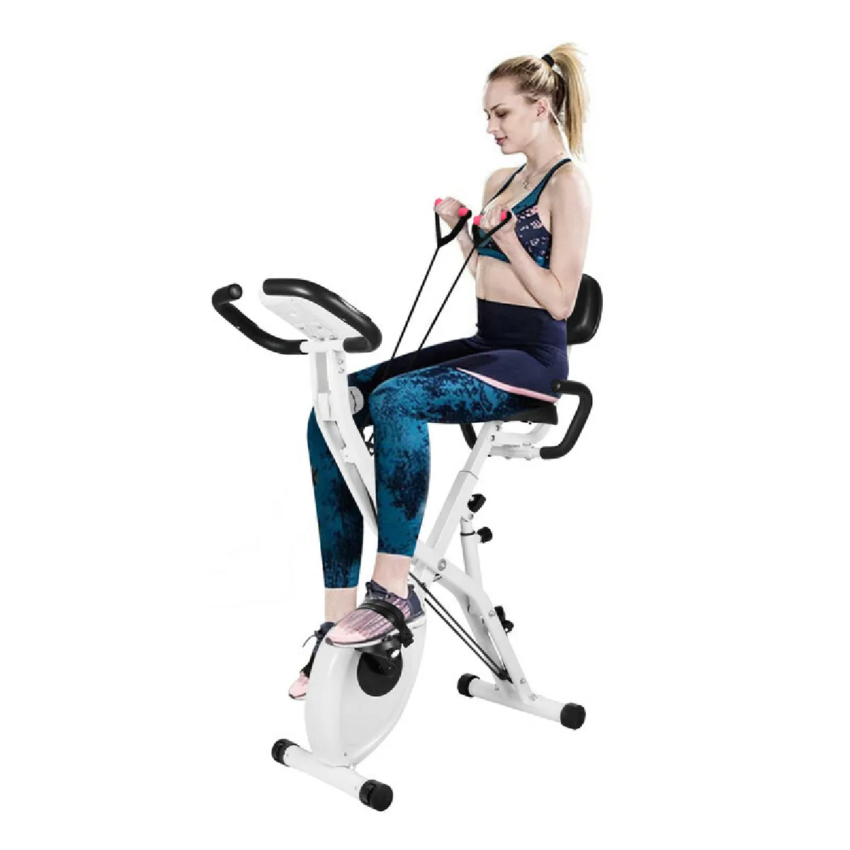 SPARRAW Vélo D'appartement TEMPO Roue D'inertie 3kg - 8 Niveaux De Resistance Capteurs Pouls Ecran D Entrainement Reglable SPARRAW Vélo D'appartement TEMPO Roue D'inertie 3kg - 8 Niveaux De Resistance Capteurs Pouls Ecran D Entrainement Reglable