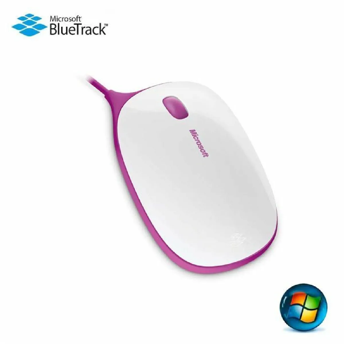 Microsoft Express Mouse droitiers et gauchers optique 3 boutons filaire USB - vue 10