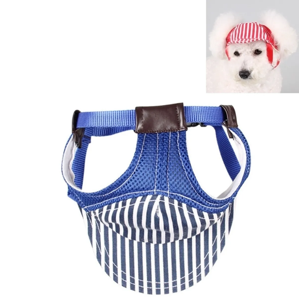 Comparer les prix de Casquette bleu pour chien - Taille M