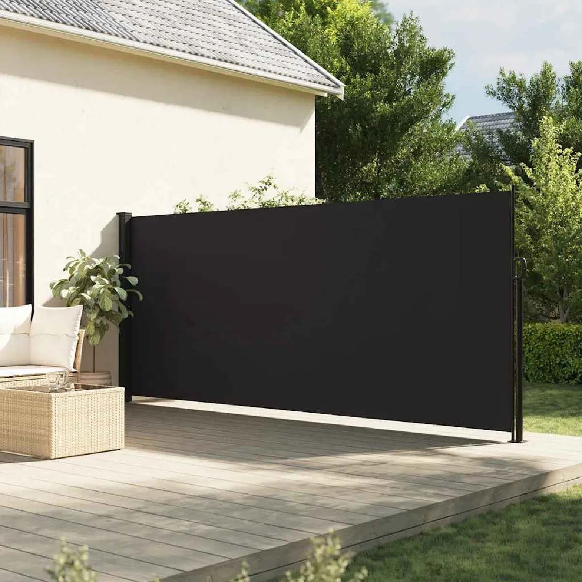 vidaXL Auvent Latéral Rétractable 180x600 cm