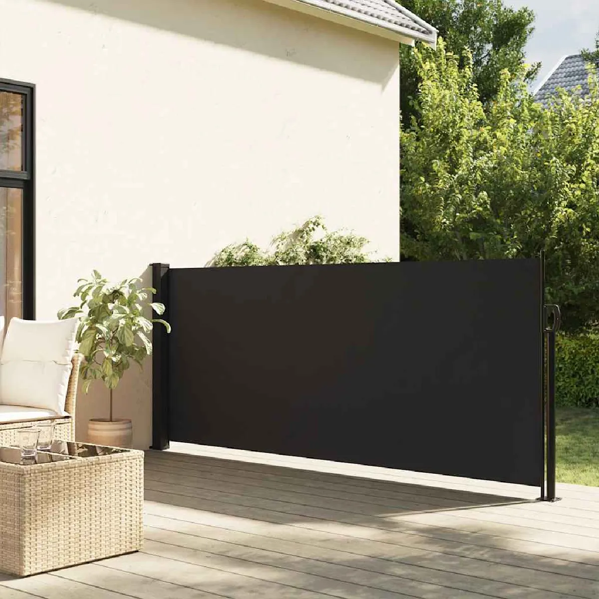 vidaXL Auvent Latéral Rétractable 180x600 cm - vue 7