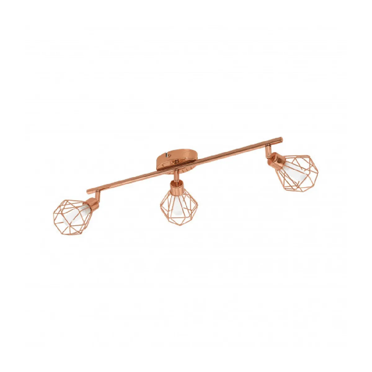 Eglo Spot plafonnier 3 lampes - Cuivre