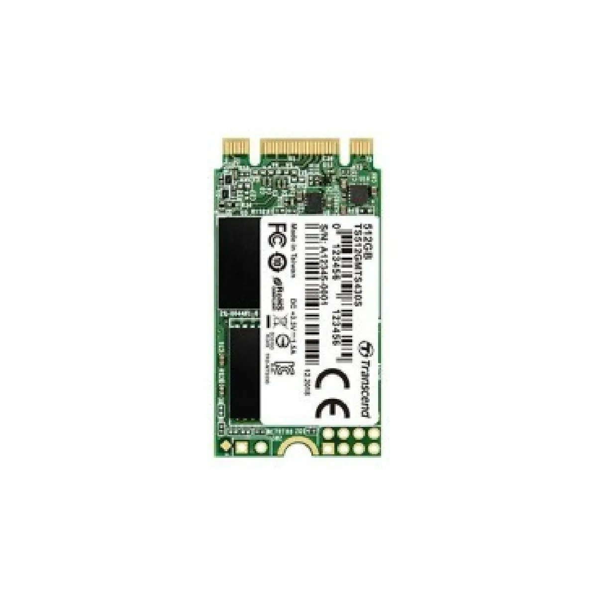 Transcend Noir 430S 512 Go M.2 Série Ata Iii 3D Nand - Neuf - Image 4