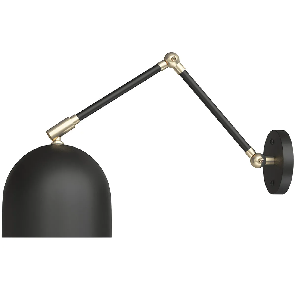 Lampe de Bureau - Applique Murale - Lodf Noir Lampe de Bureau - Applique Murale - Lodf Noir