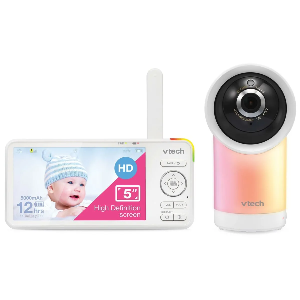VTech Interphone Bébé RM5766HD Écran 5