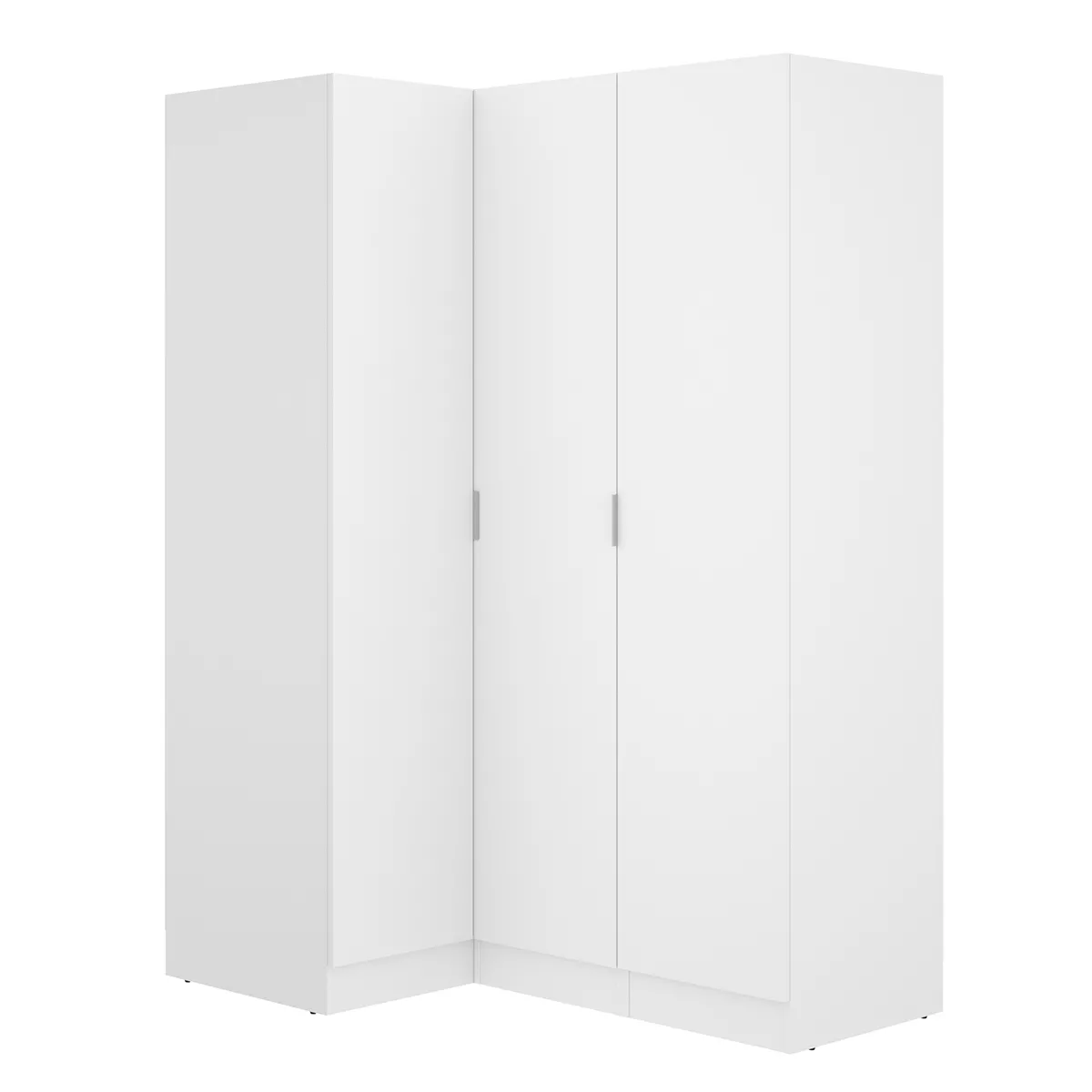 Pegane Armoire d'angle - Blanc
