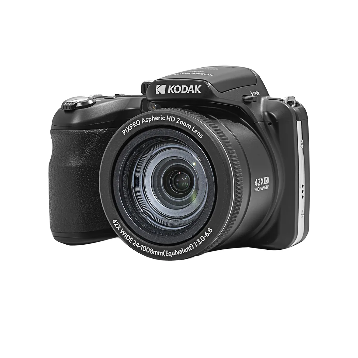 Kodak Pack Appareil Photo AZ425 Bridge Zoom 42x Vidéo Full HD avec Batterie et Étui Noir