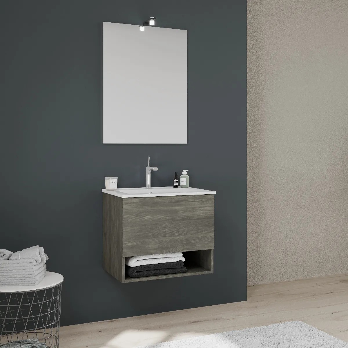 Kiamami valentina meuble haut salle de bain