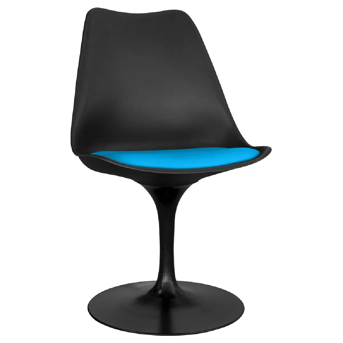 Chaise de salle à manger Chaise pivotante Tulip