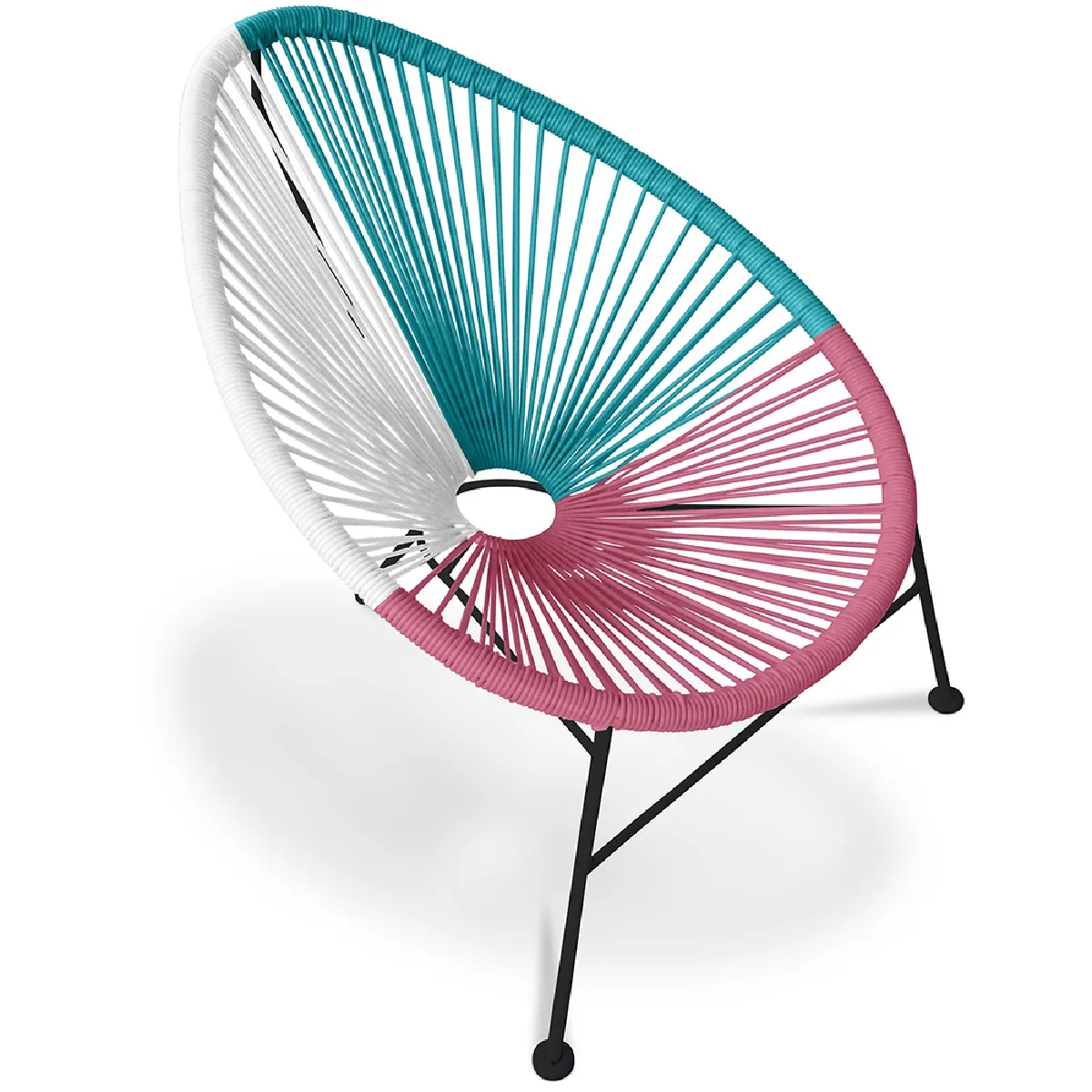 Chaise d'extérieur - Chaise de jardin d'extérieur - Acapulco Multicolore