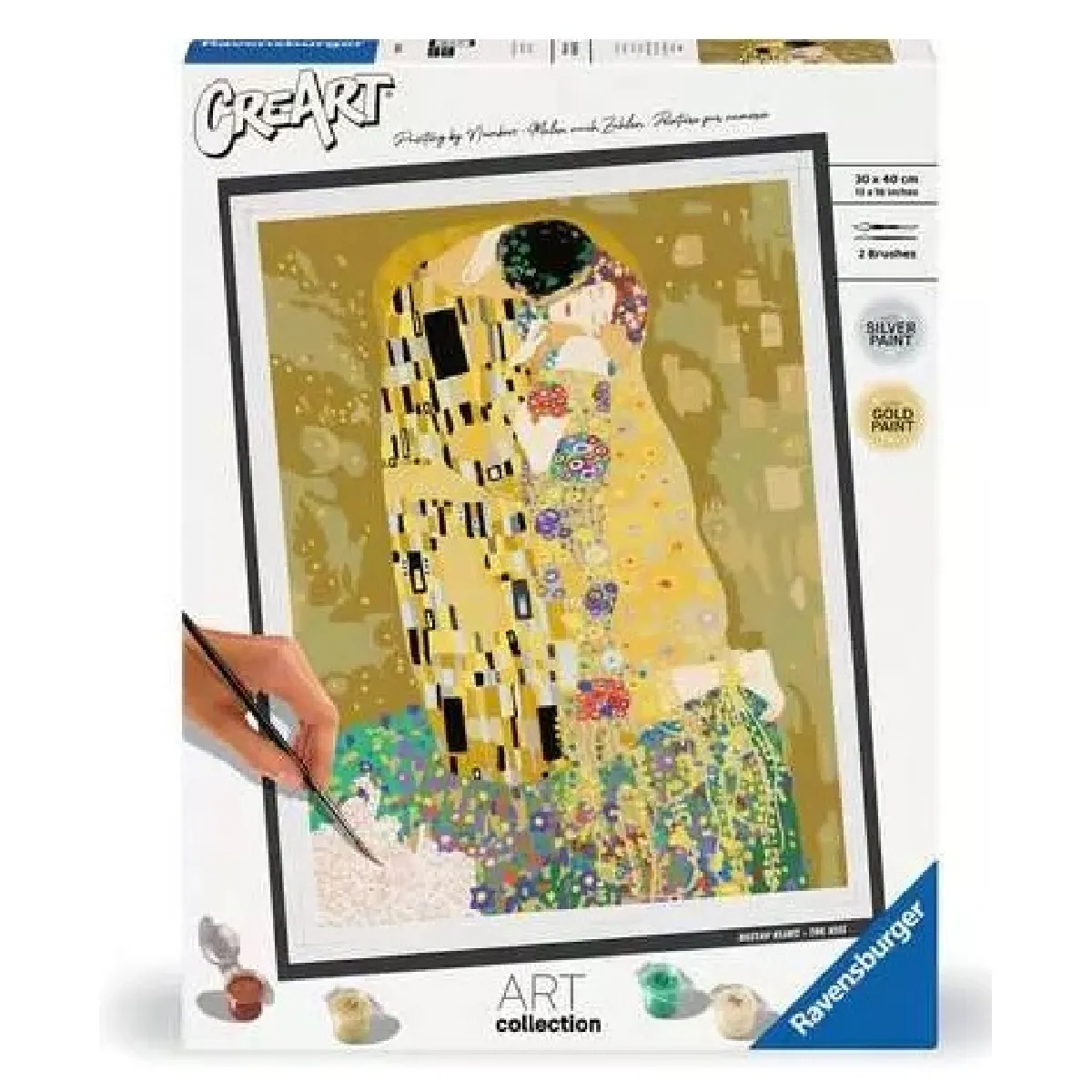 Peinture Par Numéros Ravensburger CreArt Grand Format 30x40 cm 23690 – La Grande Vague - vue 6