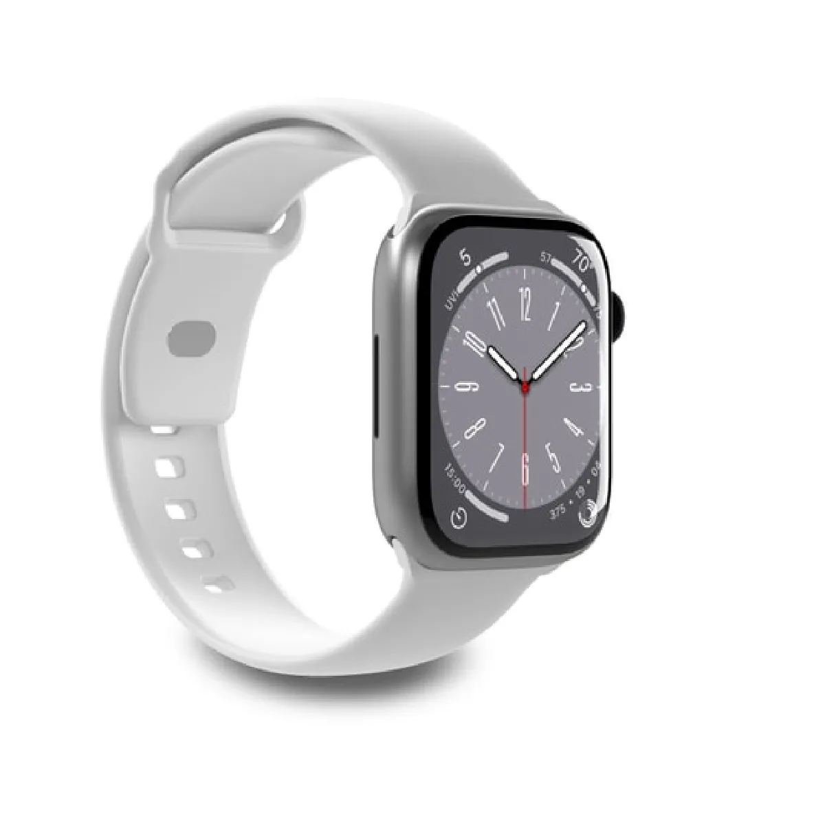 Sbs Blanc Bracelet En Silicone Puro Band Pour Apple Watch - 38/40/41 Mm