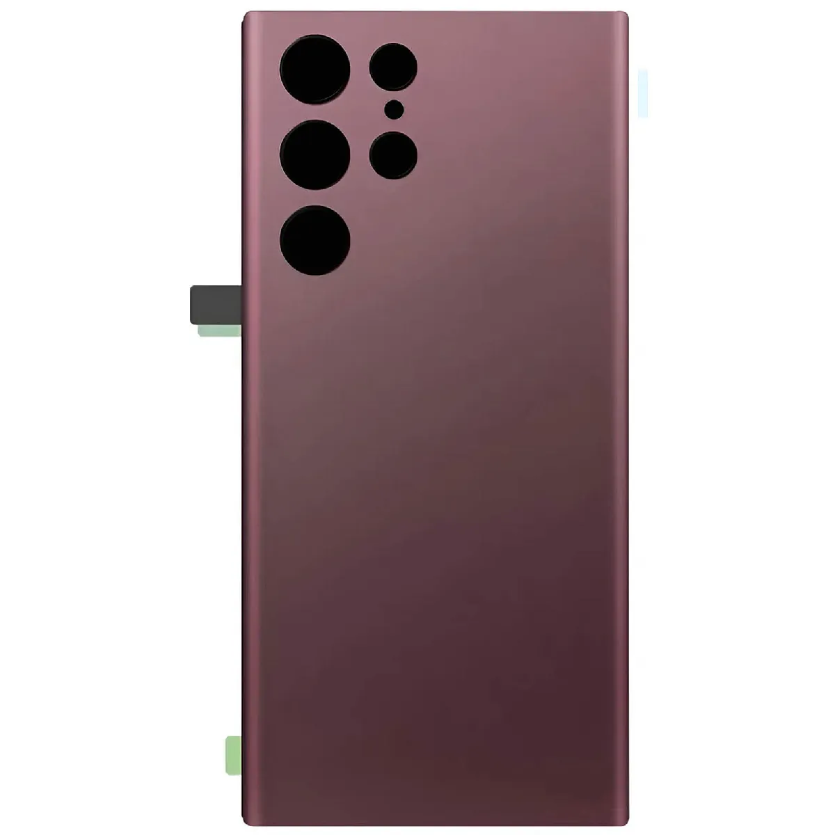 Clappio Vitre Arrière De Remplacement Pour Samsung Galaxy S22 Ultra