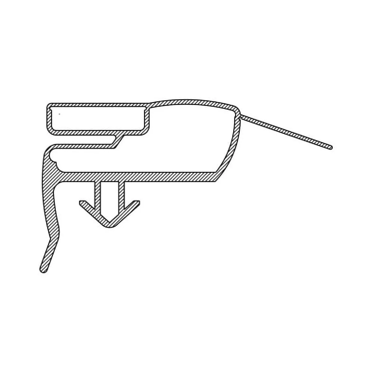 Electrolux Joint de porte de réfrigérateur - vue 3