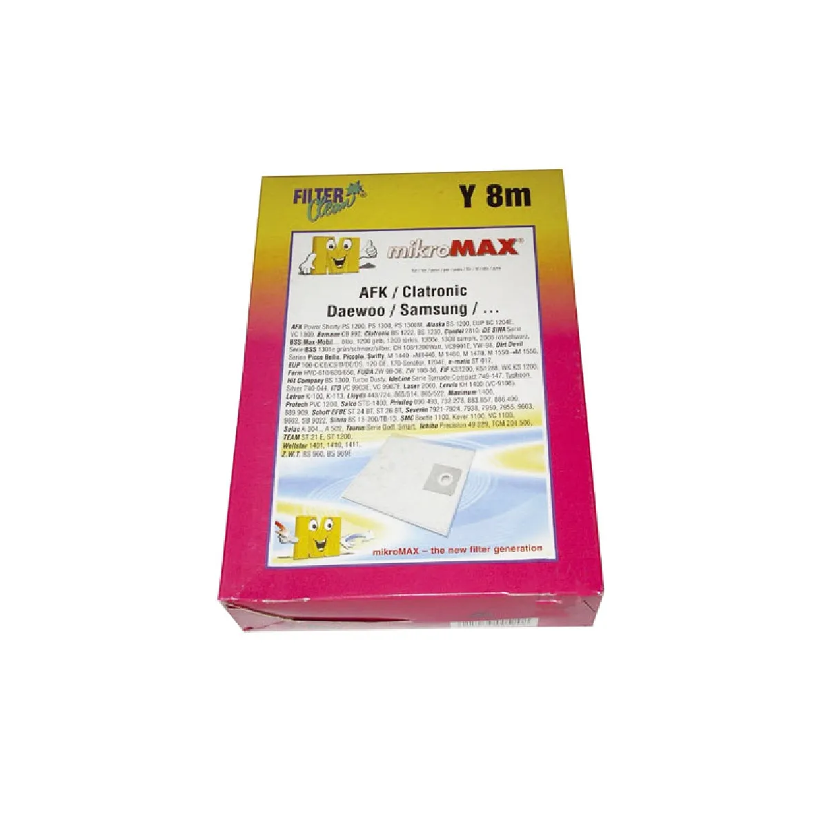Sacs Aspirateur Severin FL0033-K – Lot De 4 Avec Filtre Moteur