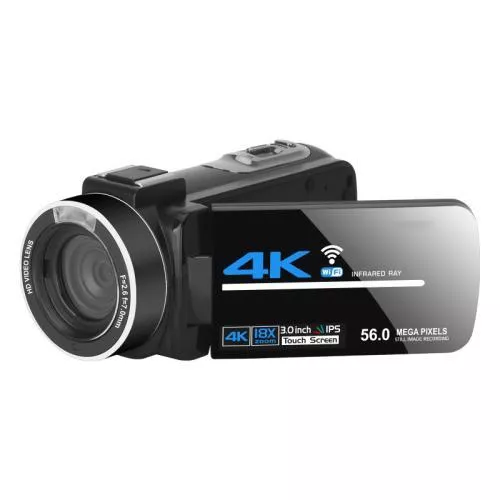 YONIS Cam&eacute;scope Num&eacute;rique 4K 18X Zoom Wifi &Eacute;cran Tactile