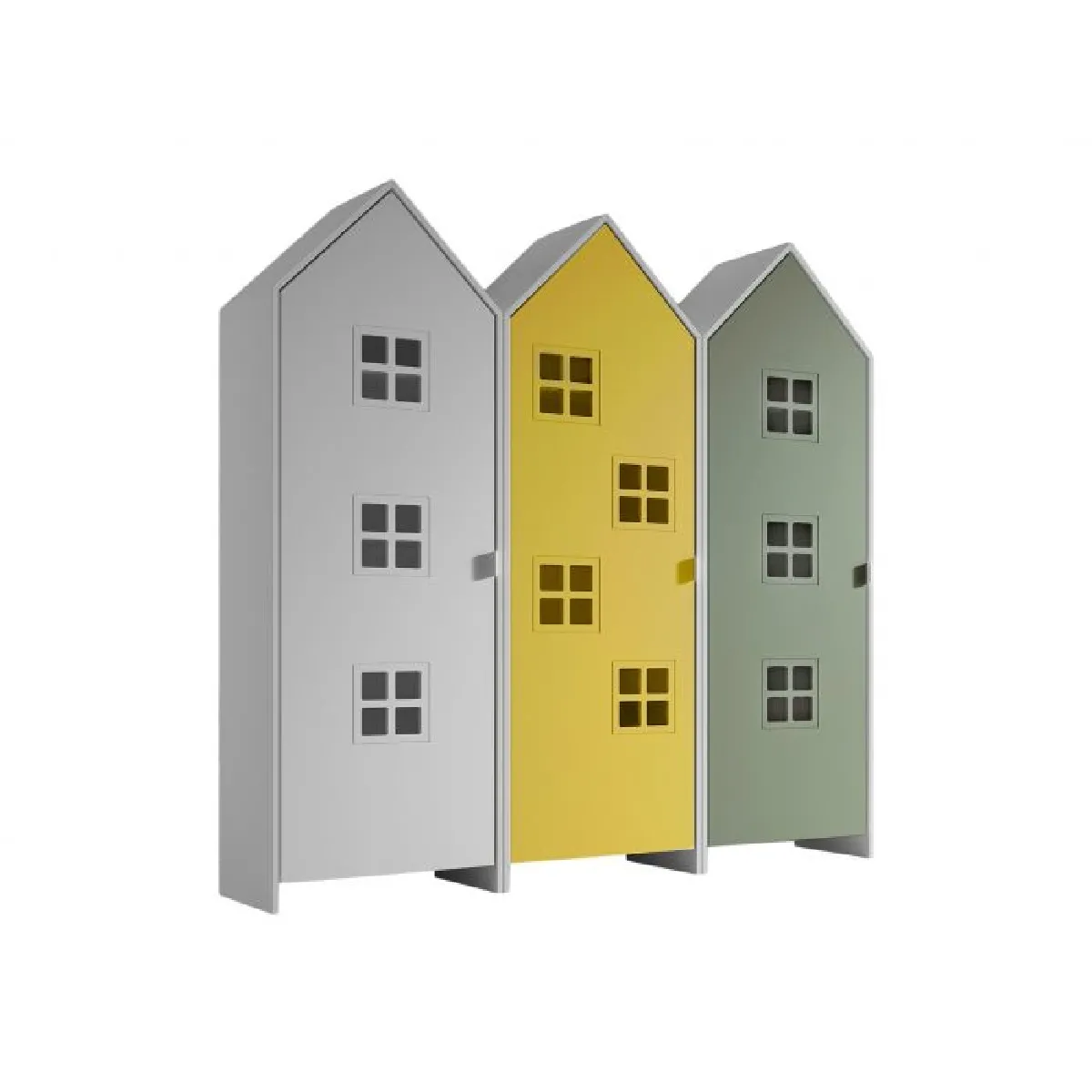 Vipack Armoire enfant 2 portes - Blanc Vipack Armoire enfant 2 portes - Blanc
