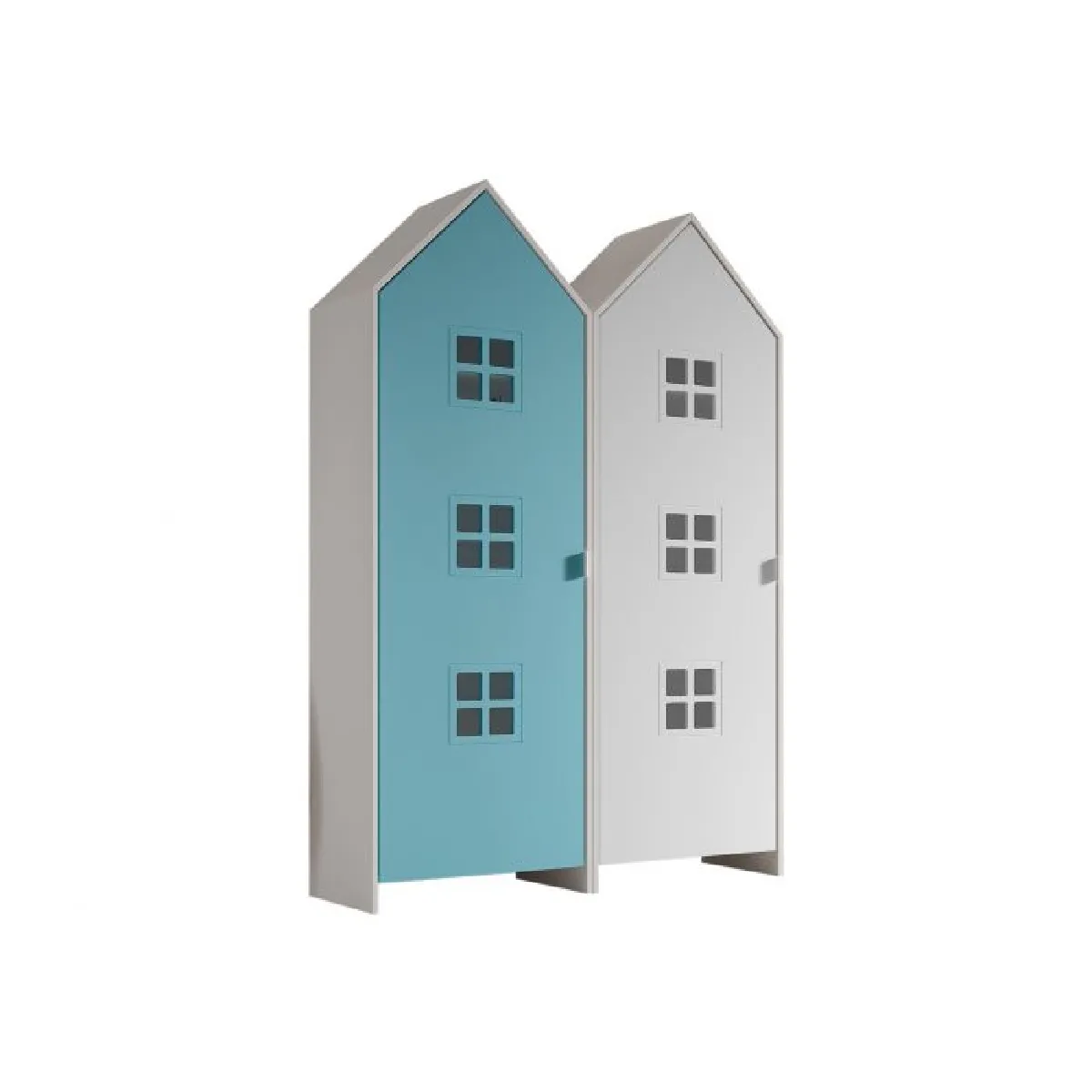 Vipack armoire enfant Casami Bruges - Blanc Vipack armoire enfant Casami Bruges - Blanc