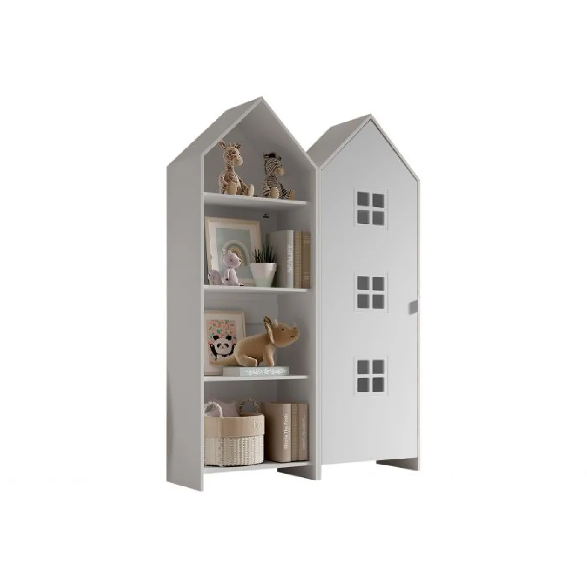 Vipack armoire enfant Casami - Blanc Vipack armoire enfant Casami - Blanc