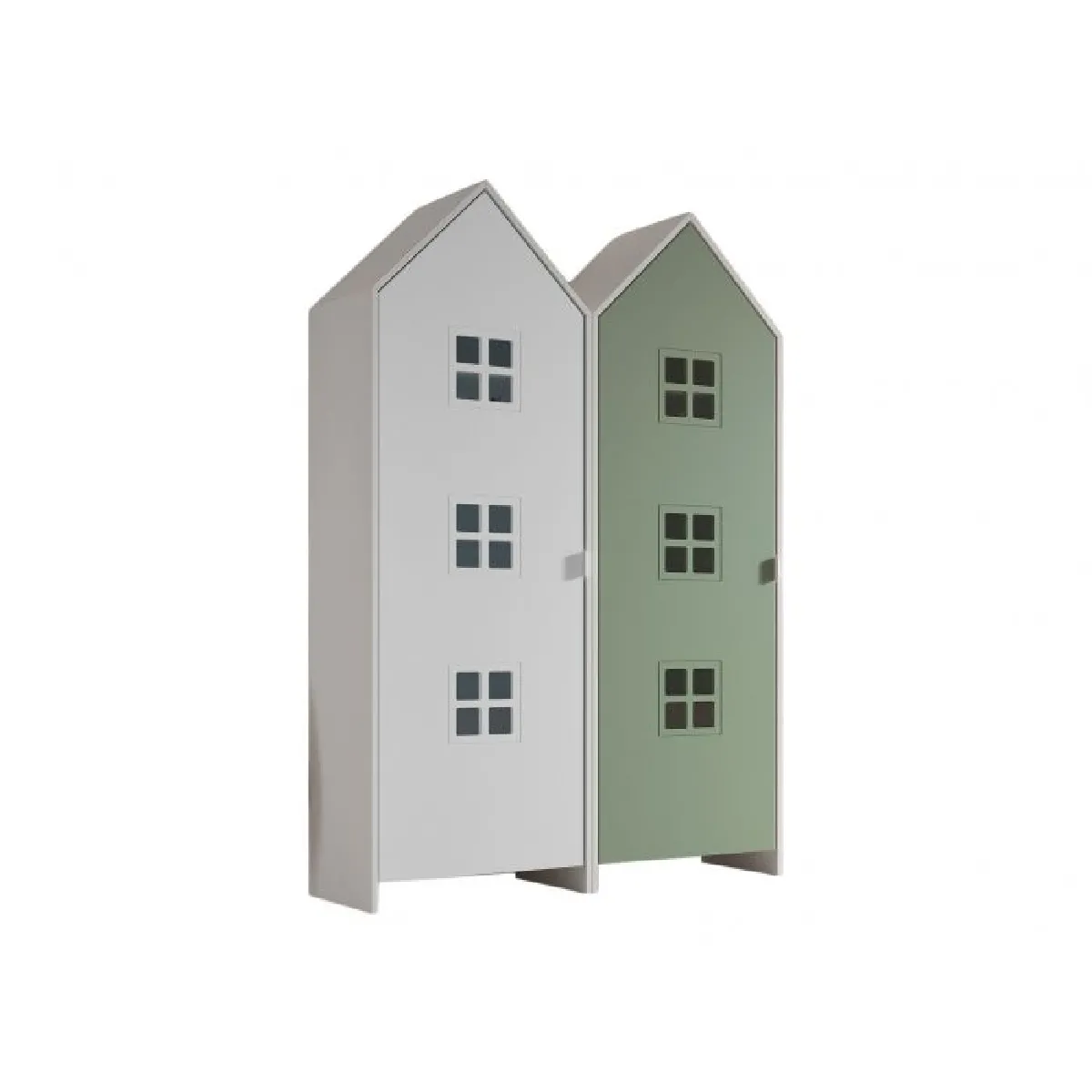 Vipack armoire enfant 2 portes - Blanc Vipack armoire enfant 2 portes - Blanc