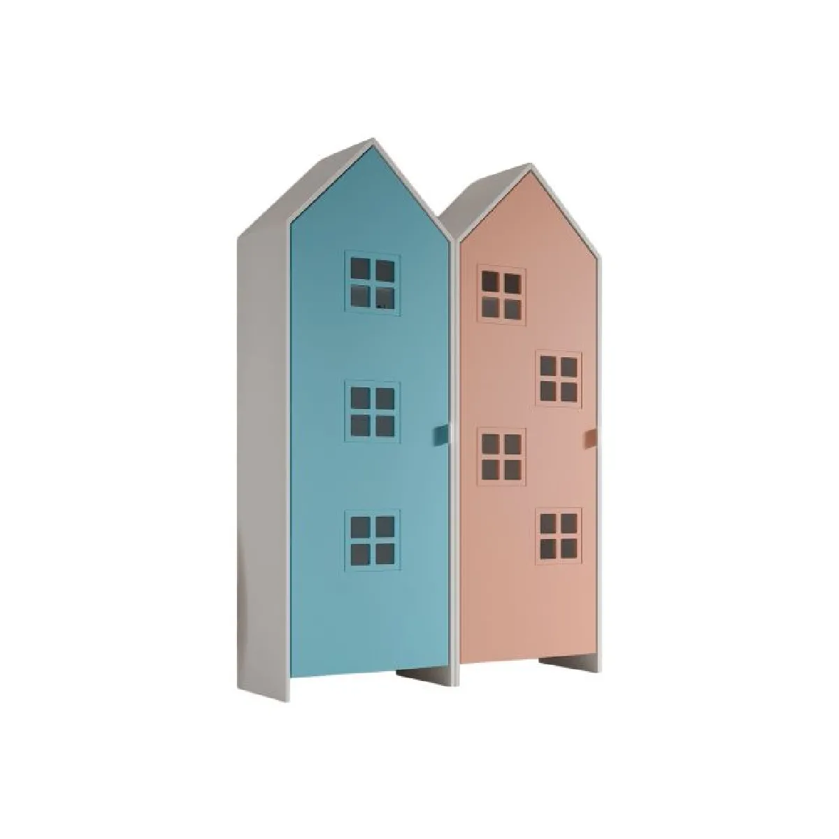 Vipack armoire enfant Casami - Bleu Vipack armoire enfant Casami - Bleu