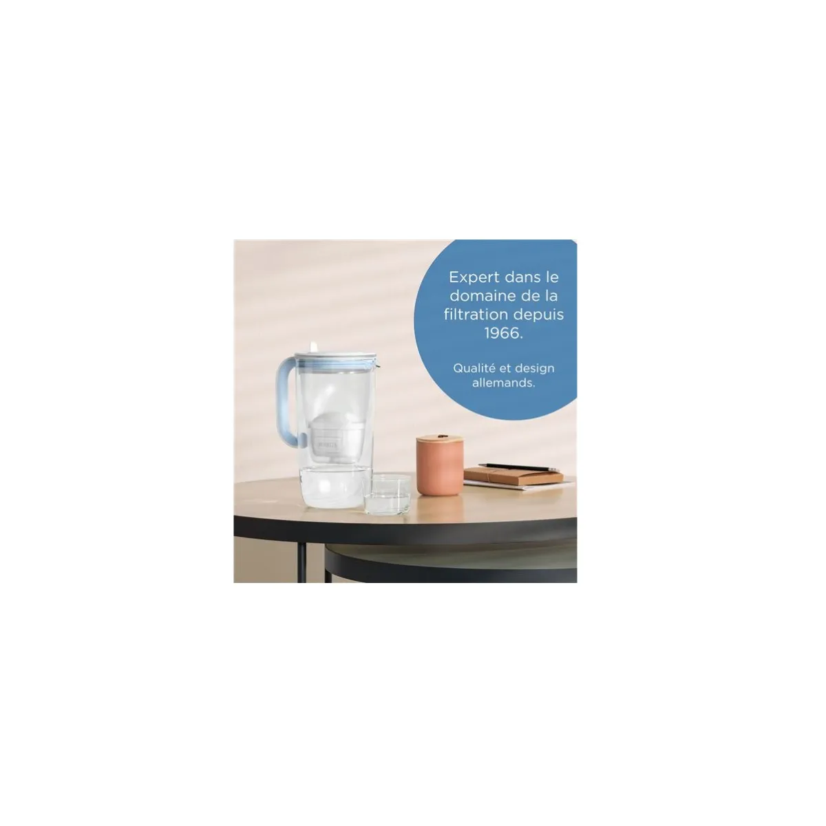 BRITA Carafe Style Grise 2,4L + 6+12 Cartouches MAXTRA PRO All-in-1 – Réduit Chlore, Pesticides, Tartre & Plus