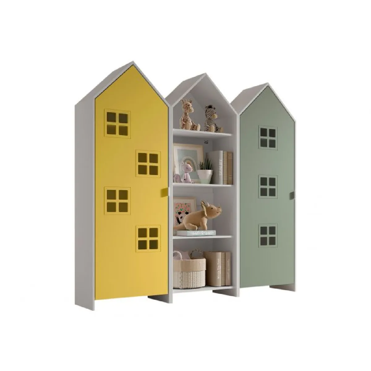 Vipack Armoire enfant Casami - Jaune