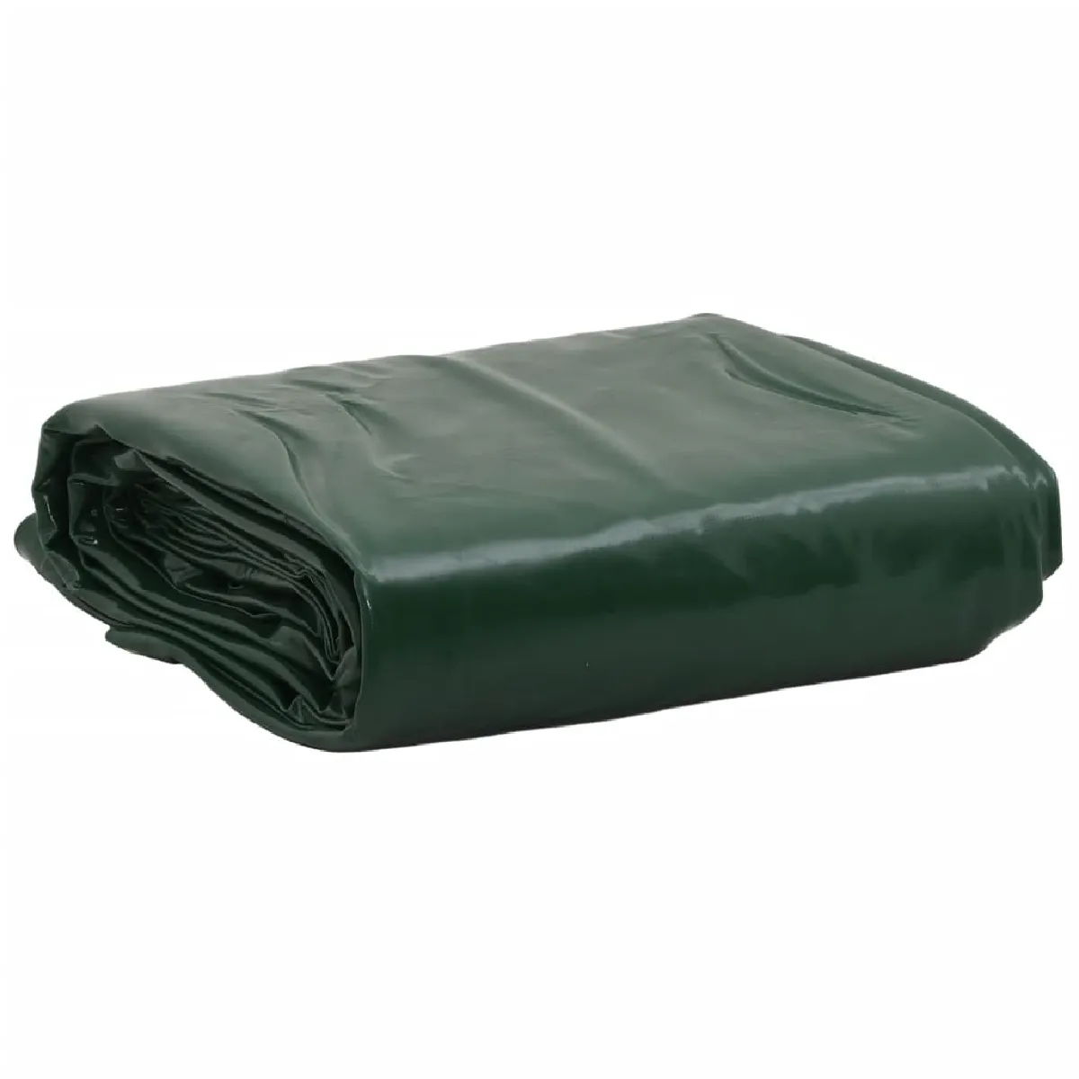 VIDAXL - Bâche de Protection - Couverture de Toit - Oeillets Métalliques - Résistante aux UV - Vert - Image 3