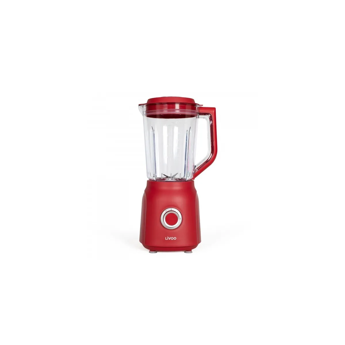 Livoo - Blender - DOP242R - 1,5 L - 600 Watts - Rouge - Image 3