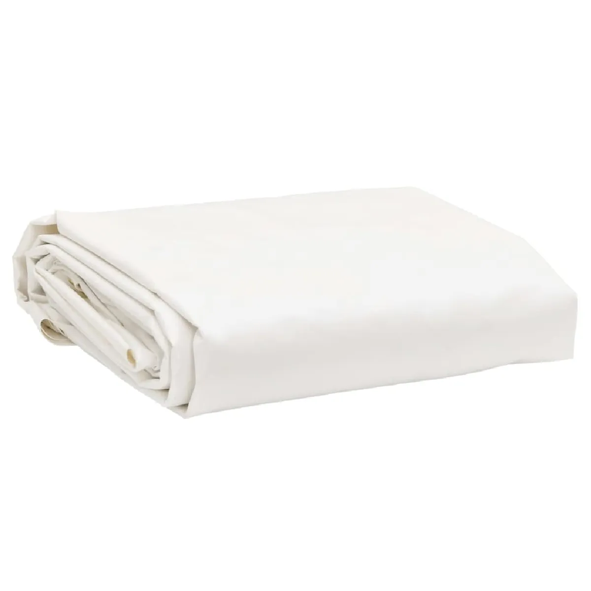 Vidaxl Blanc Bâche 5X5 M 600 G/M²